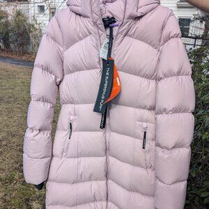 Aritzia superpuff mid length Small size Cloud Lilac color NWT new